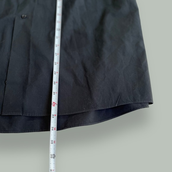 Covington Black Button Down Dress Casual Shirt - Picture 10 of 16